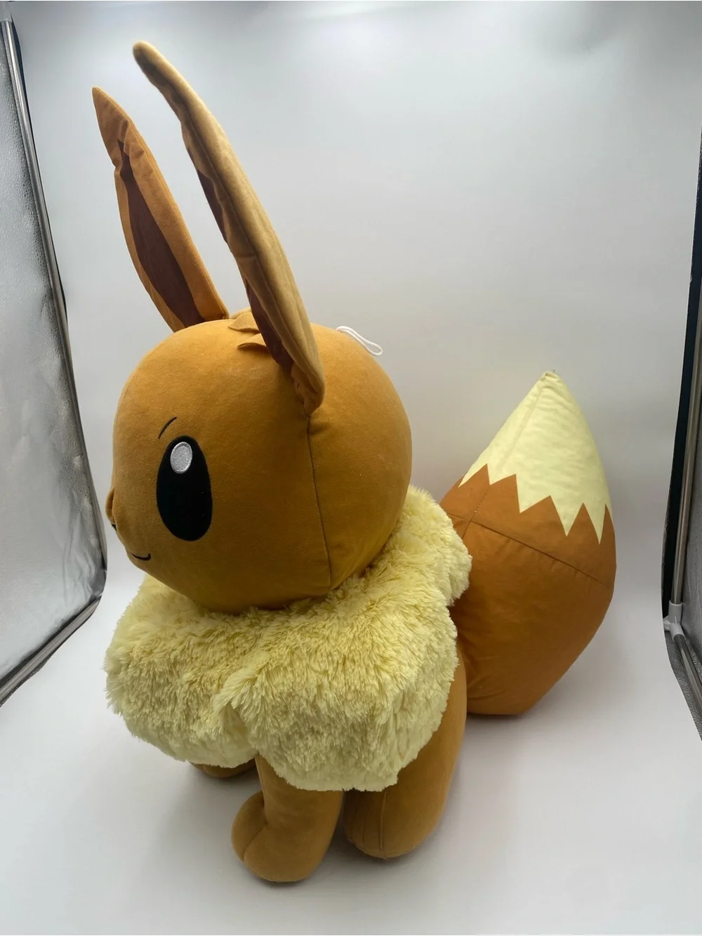 Pokemon Eevee Plush Costume Hood in Brown and Cream